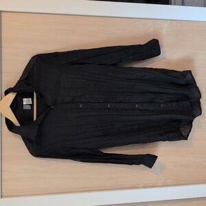 Black Button-Up Shirt